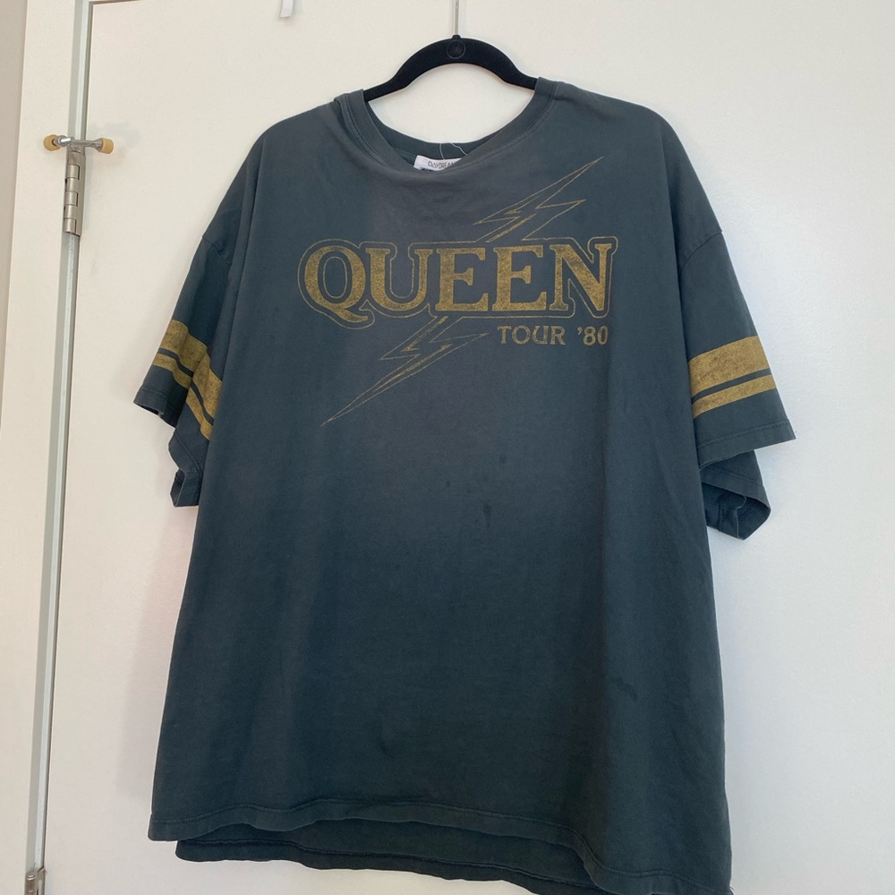 Free People Oversized Band T-Shirt